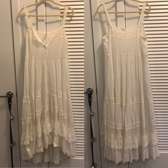 Spell & the Gypsy - XL White Prairie Lace Sundress - Picture 2 of 7